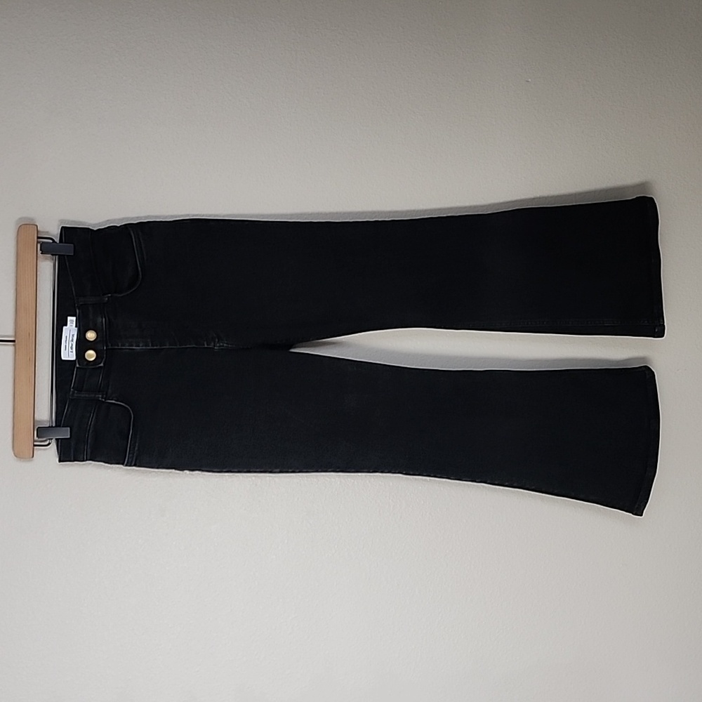 & Other Stories High-Rise Black Flare Jeans